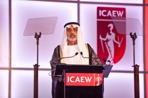 WORDS OF WISDOM: “The accounting profession owns a history much longer than the UAE’s,” says HE Sheikh Nahayan bin Mubarak Al Nahayan, Minister of Higher Education and Scientific Research.