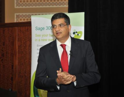 Vikram Suri, Managing Director Sage Middle East and India.