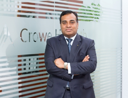 MAN ON TOP: James Mathew, Crowe Horwath Managing Director and Chairman of ICAI-UAE Dubai Chapter.