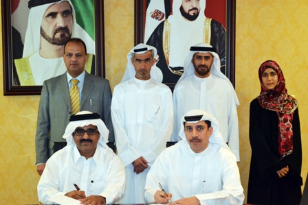 The MoU was signed by Essa Kazim, Managing Director and CEO, Dubai Financial Market and Saif Bin Abed Al Muhairi, Chairman of the Association, in the presence of representatives from both sides.