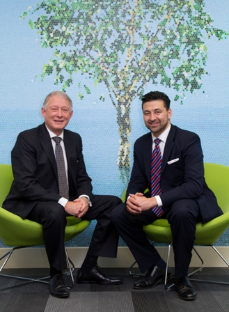 “Our culture is to provide individuals the space to do what they want to do and are best at, and to be fair and equitable in a way that makes people feel they truly belong to the Deloitte ‘family’,” Anis tells writer Shane Phillips (right).